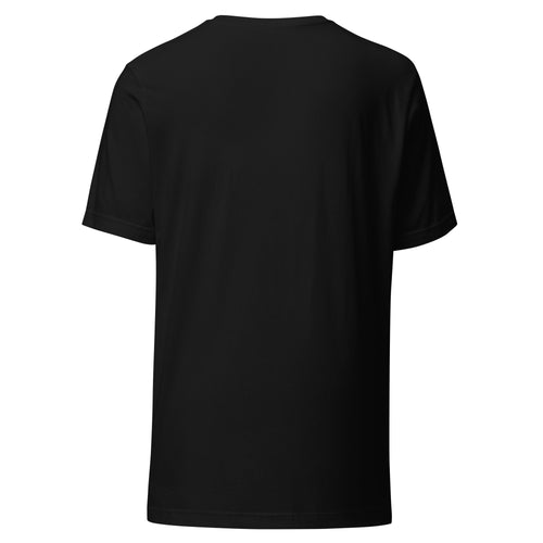 T-shirt QLB Que La Bouffe noir édition drop limitée, vue dos, streetwear Marseille